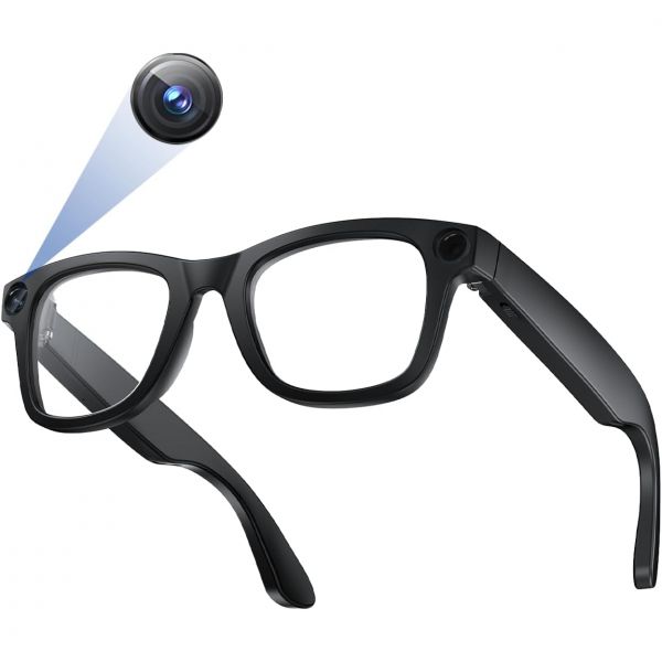[해외] TREEFIA 1080P HD 카메라 AI 스마트 글래스 실시간 번역 블루투스 오디오 내장 여행 스포츠 아웃도어 핸즈