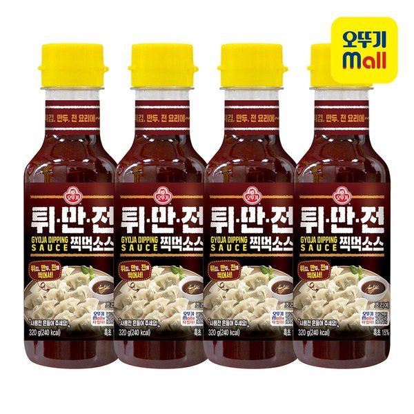 오뚜기 오뚜기 튀만전찍먹소스 320g 4개