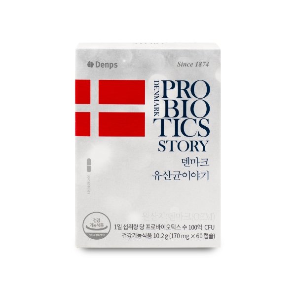 덴프스 덴마크 유산균 이야기 170mg x 60캡슐 X 1박스 I_24459940