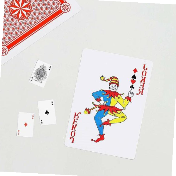 보드게임 대형 포커 카드 카지노 놀이 바둑이 명절 25.8x37cm