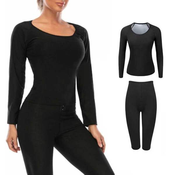 여성 BO88VA24 7부 바지 헬스 레깅스 긴팔 이지