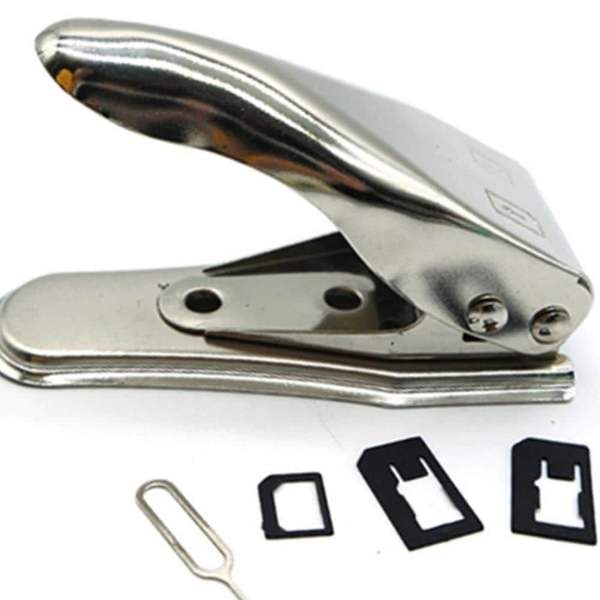 듀얼 유심 커터기 간편한 슬롯 실용적인 사무용 추출핀 절단기