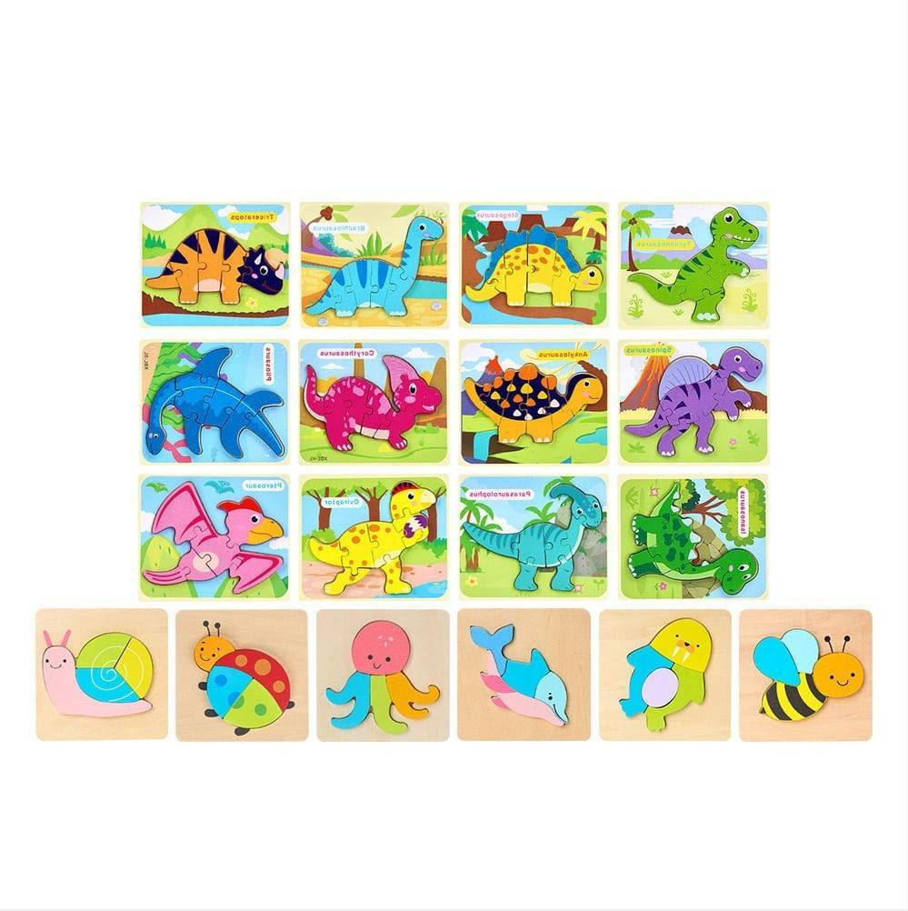 [오늘출발] 1세아기 맞추기쉬운 큰조각미니퍼즐18종 창의성 두뇌