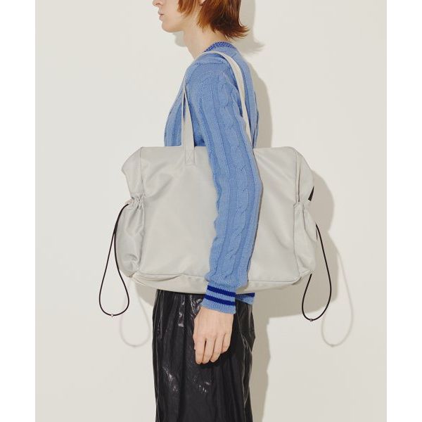 하아카이브 HAHARCHIVE 리드 토트 숄더백 실버 225131