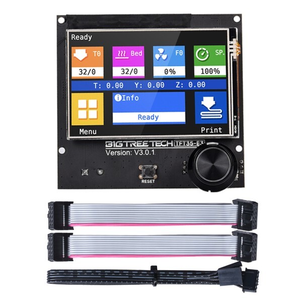 [오늘출발] [해외] BIGTREETECH SKR MINI E3 V3.0 마더보드 TFT35 터치 스크린 TMC2209 Ender3/5 Pro CR10 업그레이드 3D 프린
