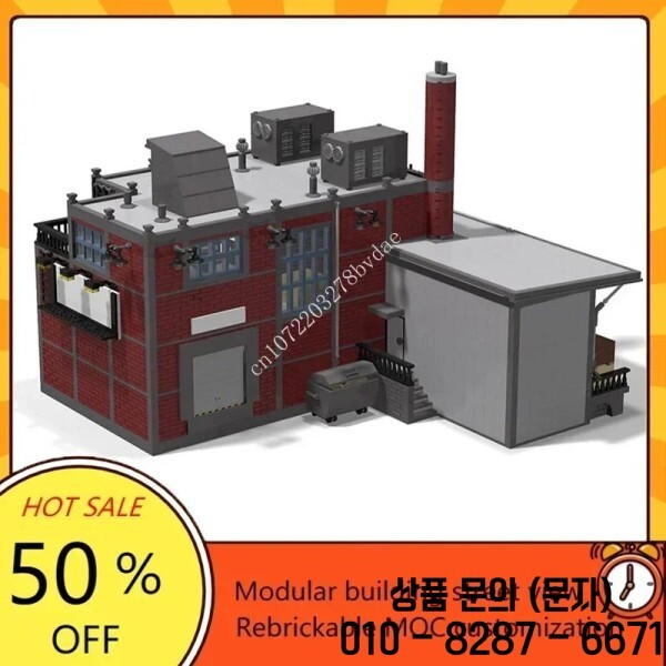 [오늘출발] 3902PCS 핫 시티 판매 MOC DIY 창고 모델 창의적인 스트리트뷰 건축 퍼즐 생일 조립 장난감 크리스마스 선