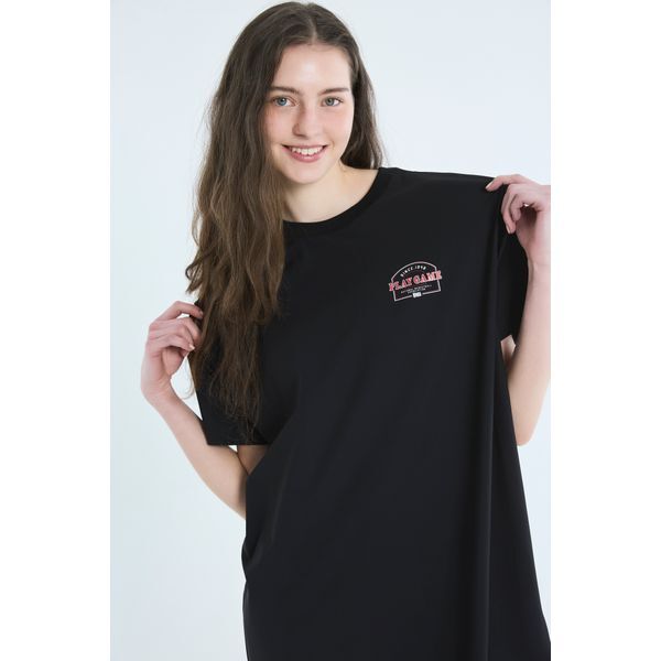 제이에스티나 하프클럽/NBANBA PLAY GAME 쿨링 중기장 원피스(N242TO