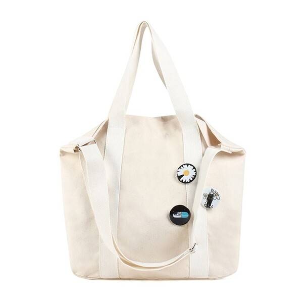 캔버스에코백 717OJN34 대학생 데일리가방 기본 캔버스크로스백