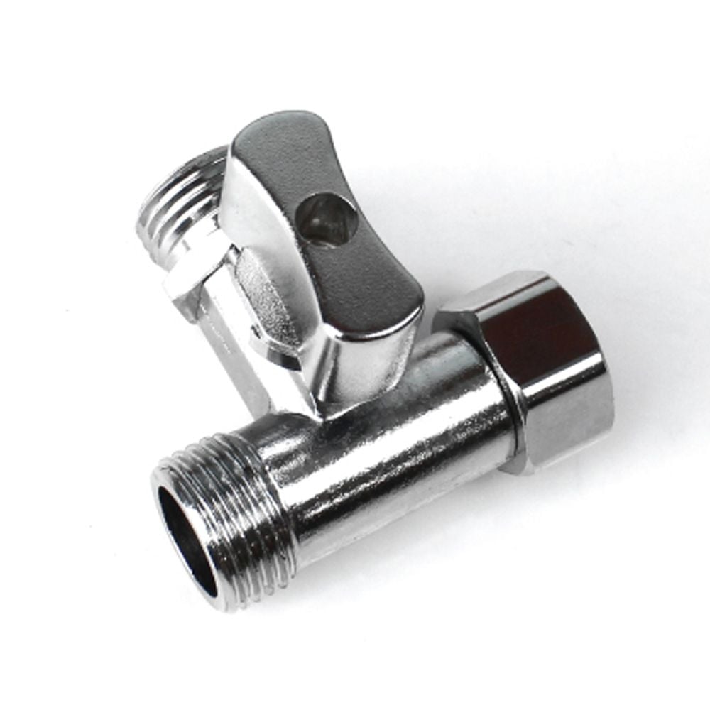 황동 T밸브 스프레이건 샤워기 수도밸브 연결 어댑터 호스밴드 수도꼭지어댑터lcj4+6zft