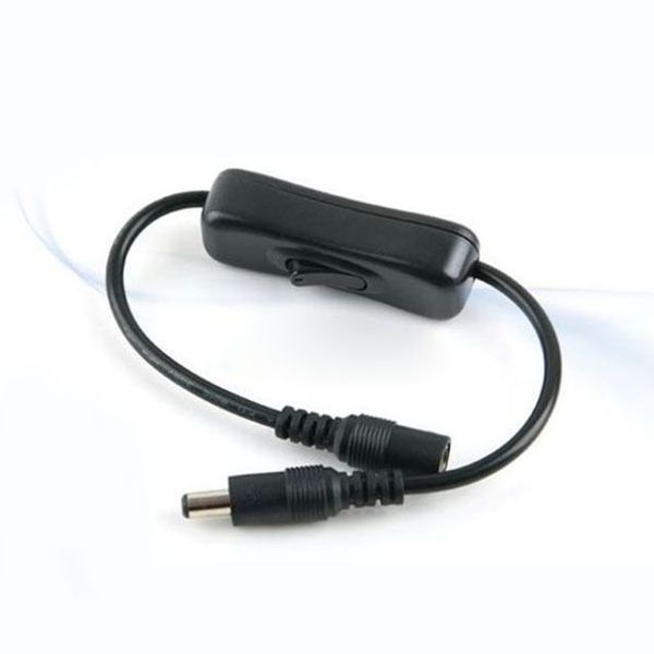 DC 전원 연장 케이블 공유기 버튼 블랙 전원잭 푸쉬 잭 아답터 젠더