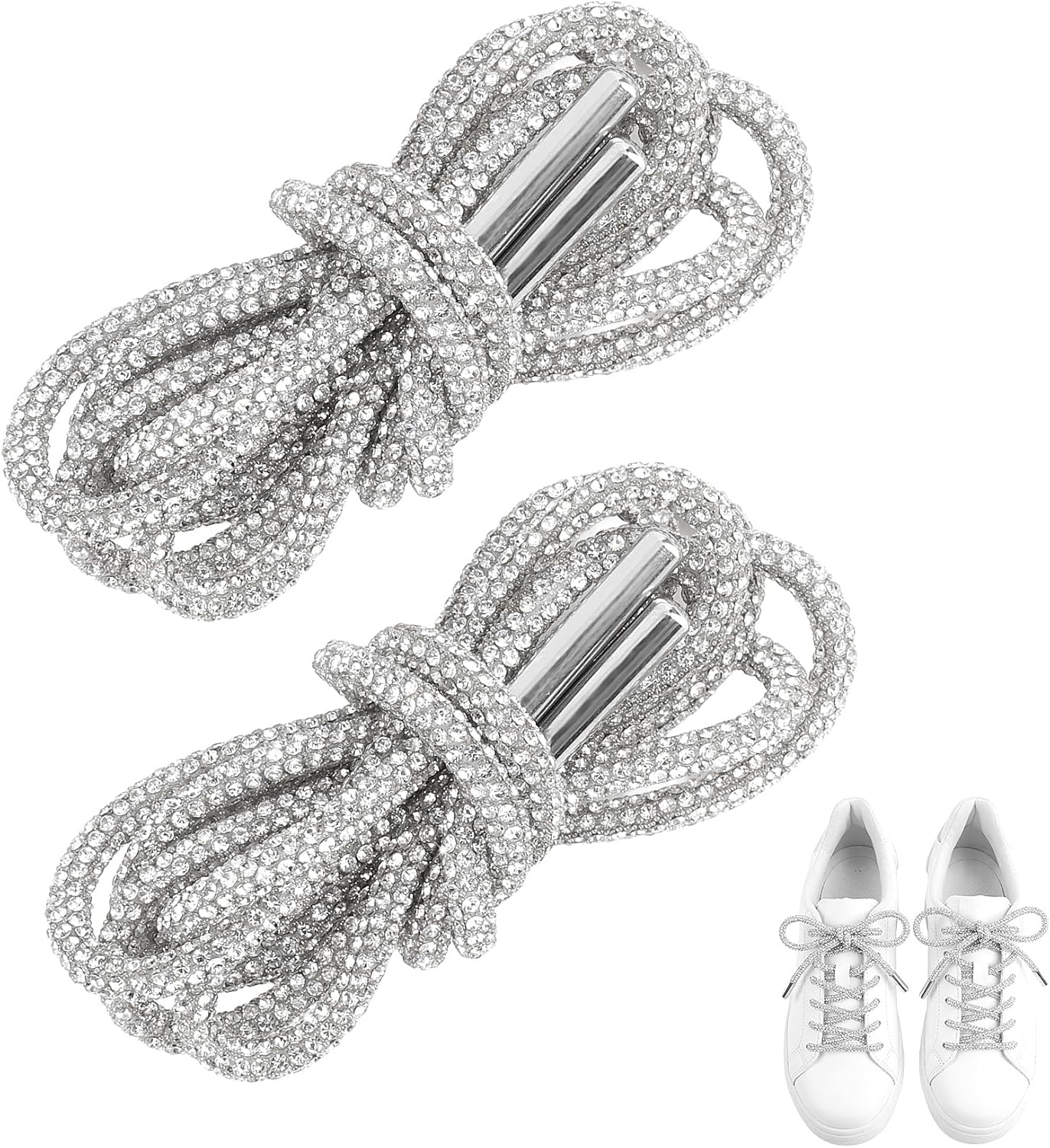 [오늘출발] 리스플레이지 라인스톤 신발끈 글리터 운동화용 교체 레이스