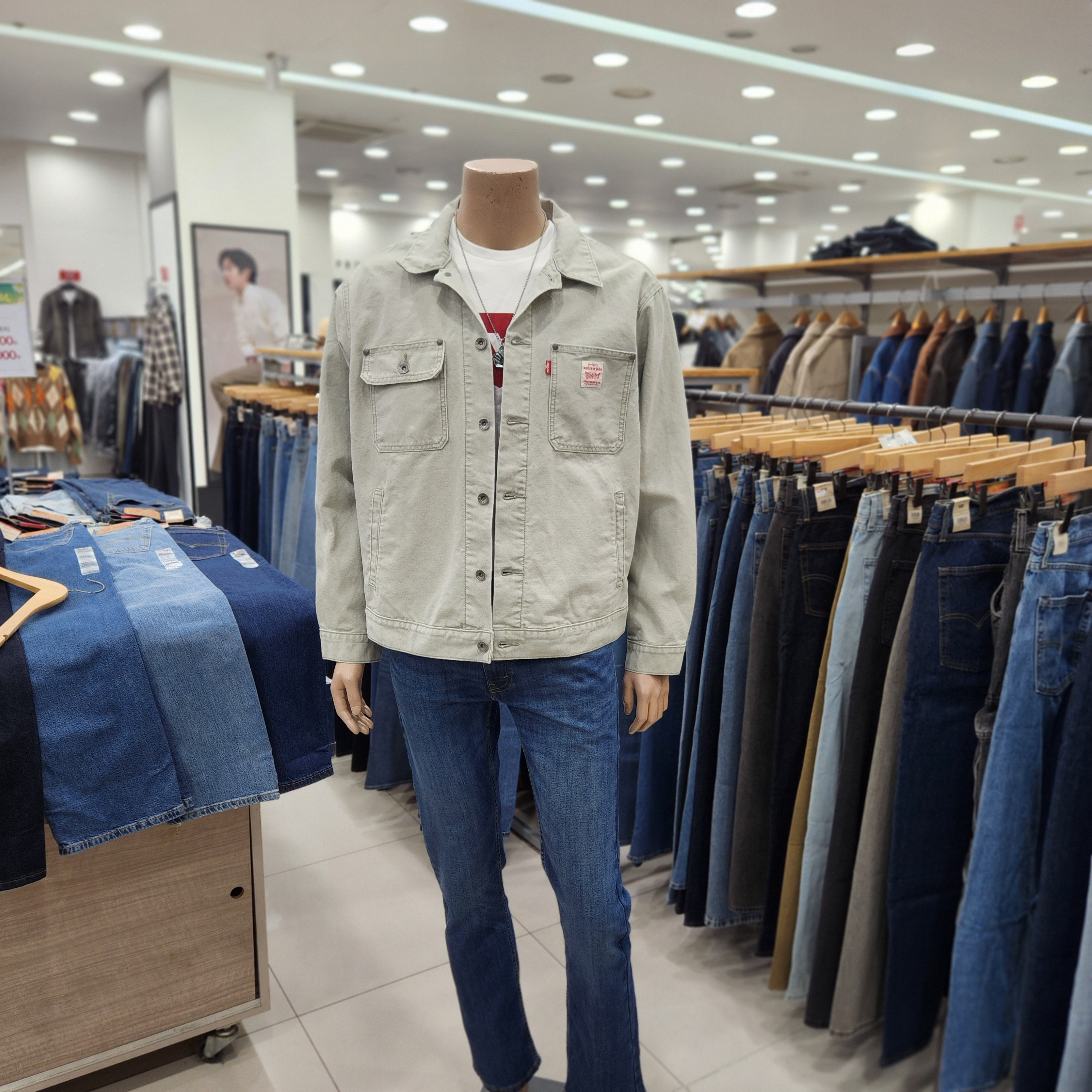 리바이스 모다아울렛리바이스 남성 썬라이즈 릴렉스 핏 트러커자켓 A4820-0021 DJ