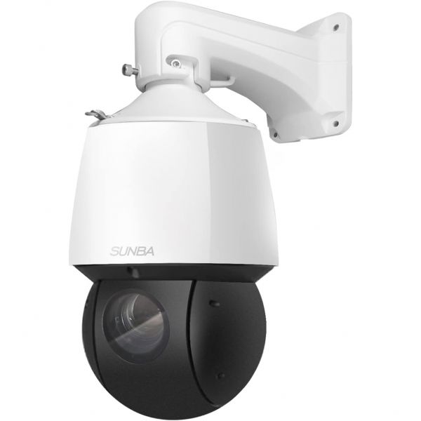 [해외] CCTV 카메라 가정용 실외 SUNBA P525 Poe 급전 PTZ 옥외 25배 광학 줌 AI 자동 추적 IP67 방수 4MP 돔 보안