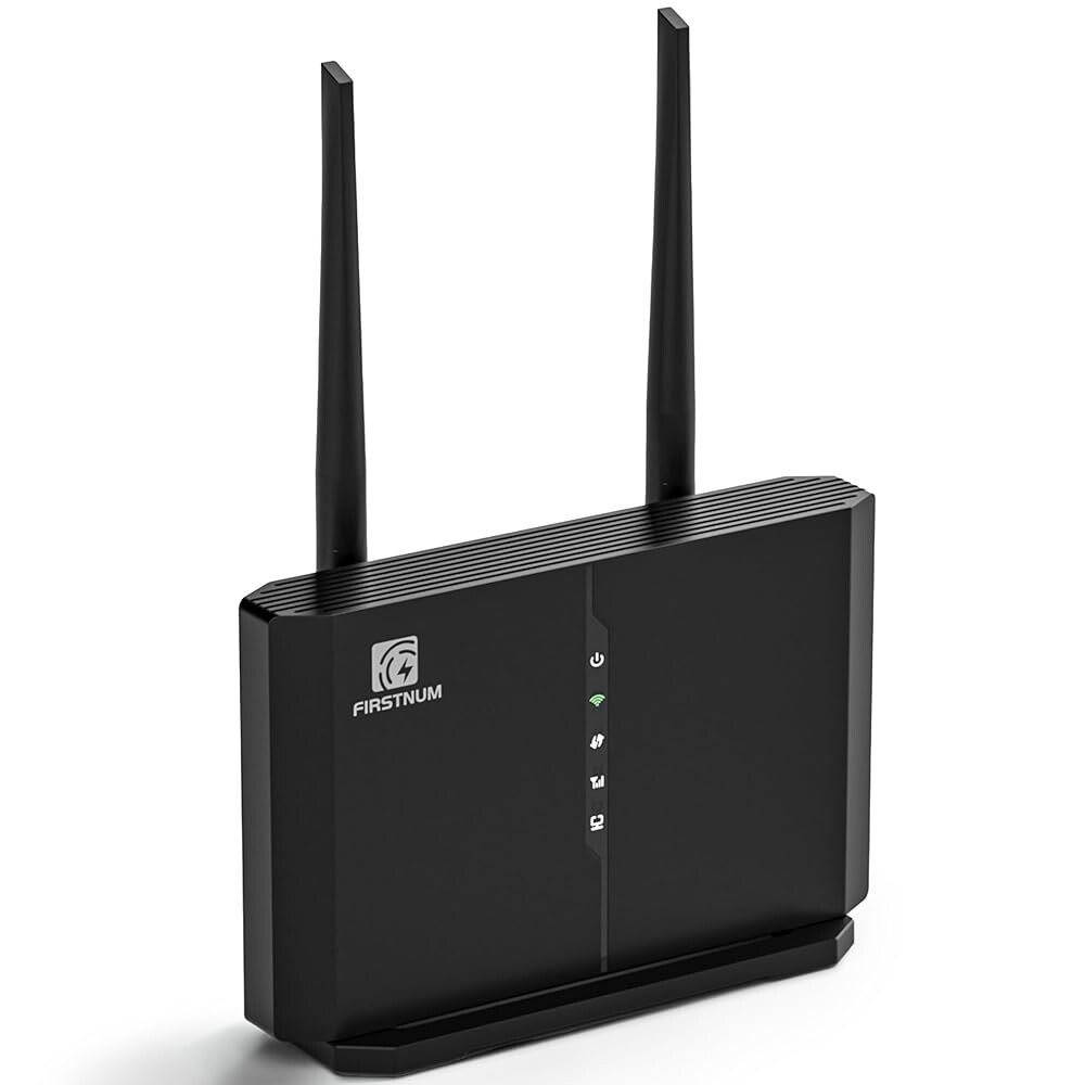 [오늘출발] 가정용/트럭/RV용 SIM 카드 슬롯이 있는 퍼스트넘 CPE C600C WiFi 라우터 4G LTE CAT7 300Mbps 휴대용