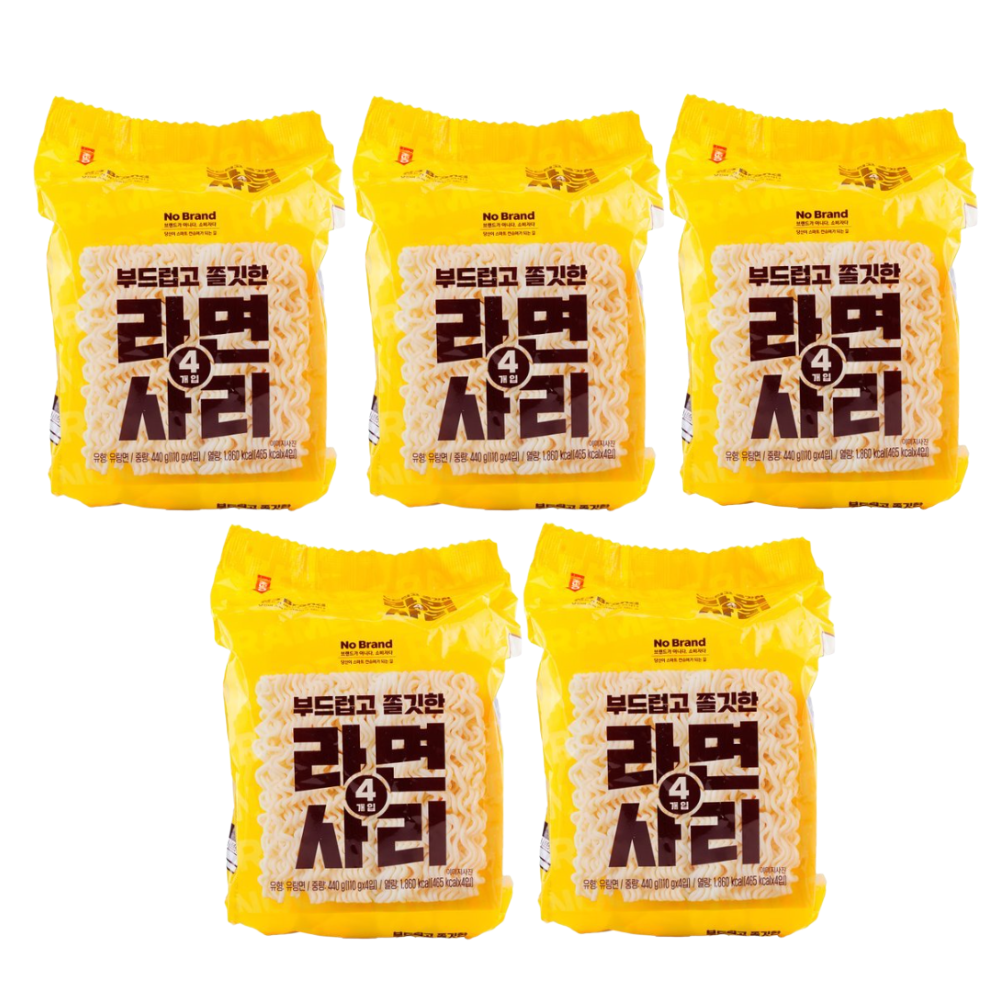 [이마트]노브랜드 신상 노브랜드 라면사리 110g 4입 X  5개