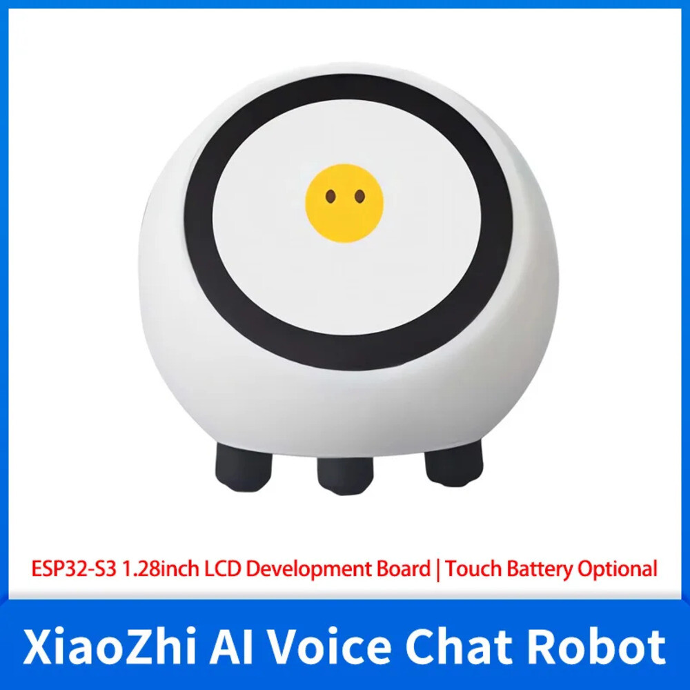 XiaoZhi DeepSeek AI 음성 채팅 로봇 ESP32-S3 1.28인치 LCD 개발 보드 SD 카드 재생 시계 터치 배터리 옵