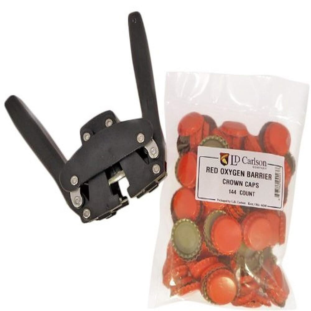 [오늘출발] 빨간색 산소 차단 크라운 캡이 달린 검은색 뷰티 병뚜껑 144개를 양조하는 방법 알아보기