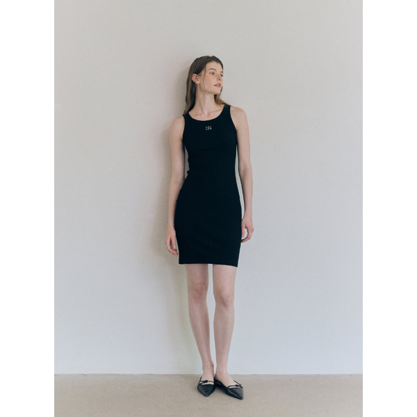 [신세계백화점](레이로우)(신세계천안아산점)골지 원피스 나시 원피스 기본 원피스 블랙9OP0001Y