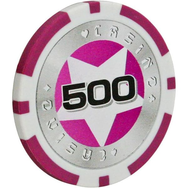 25개 포커 칩 각인 금속 코어 14그램 텍사스 홀덤 블랙잭 카지노 게임 계산 표시기 수학 학습 색상 크기 50