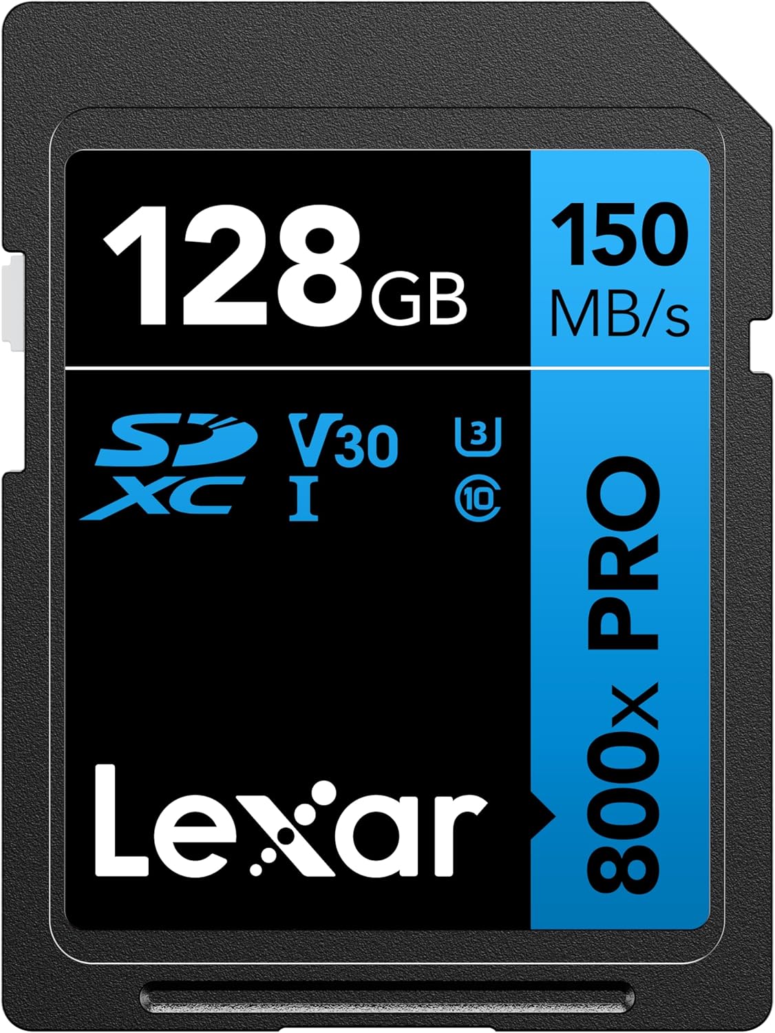 [오늘출발] Lexar 128GB 고성능 800배 PRO SD 카드 UHS-I C10 U3 V30 4K 최대 150MB s 읽기 SDXC 메모리