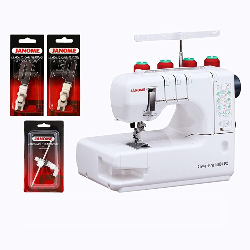 Janome 1000CPX 커버 프로 무료 보너스 패키지 포함