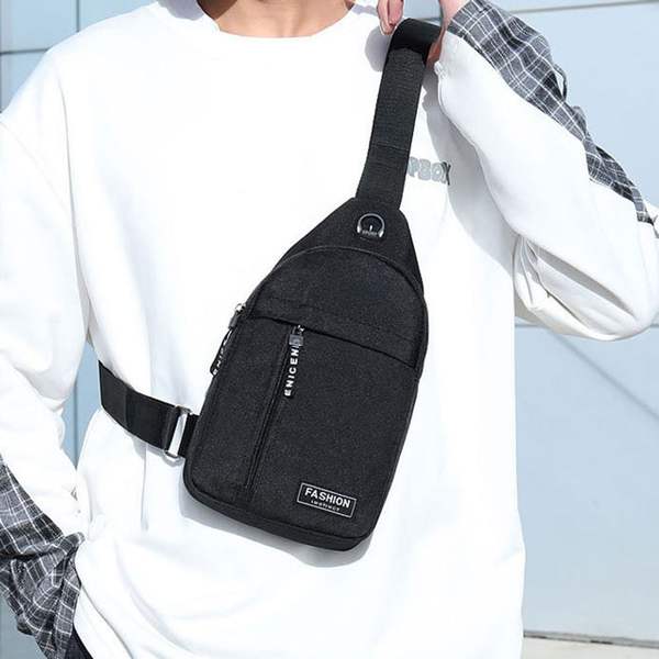 남자 WIO240J4 슬링백 일상 트렌드 1P 여행 데일리 가방 크로스