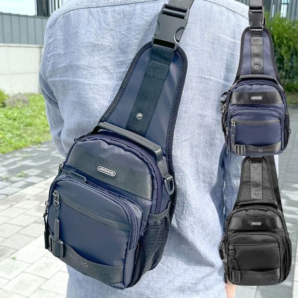 어반 OOB427Z9 캐주얼 멀티포켓 슬링 크로스백 남성 데일리용