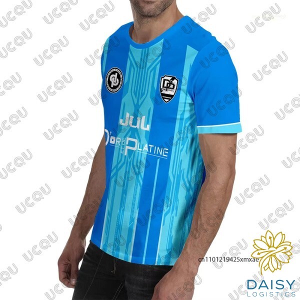 JUL Maillot TOTO Et Ninetta 유니폼 용 랩 문화 프린트 티셔츠 여름 축구 훈련 캐주얼 아동/성인상의