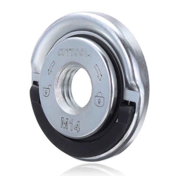 [오늘출발] 퀵릴리스 앵글 그라인더 잠금 너트 M14 플랜지 스핀들이 있는 교체