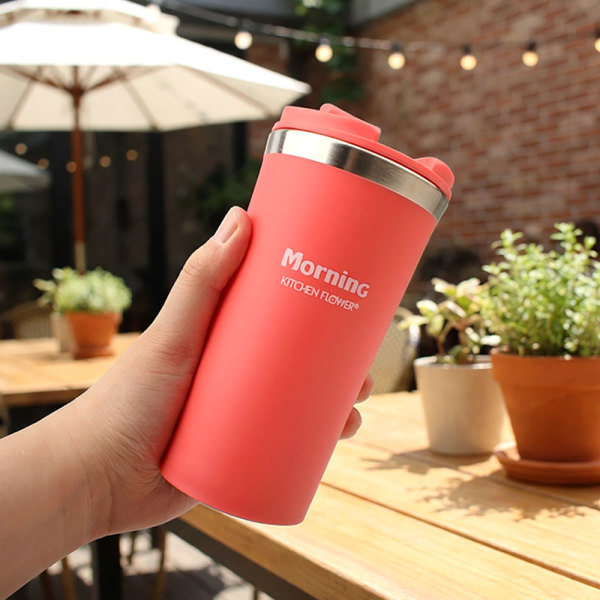 [오늘출발] 국산 스텐 이중 모닝 텀블러 사무실 커피 음료 데일리