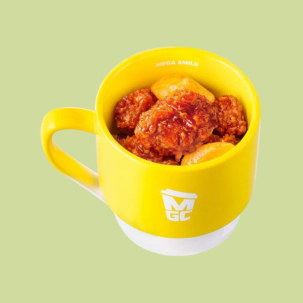 메가MGC커피 (메가MGC커피) 엠지씨네 양념 컵치킨
