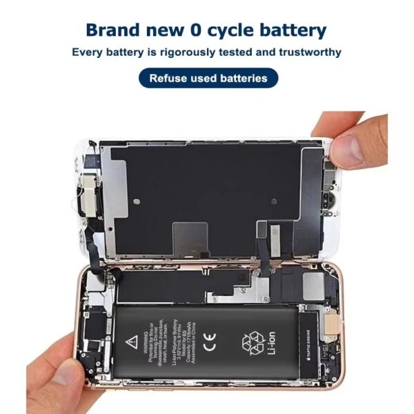 [오늘출발] [해외] [호환] 호환 Xilecaly 아이폰 SE 5 6 6S 5S 7 8 플러스 X Xs 맥스 XR 11 프로 휴대폰용  배터리  무료 도구 스티커