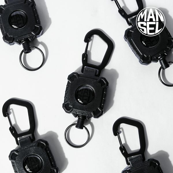 추가 최대 +50배 3/5 0:00～9:59메일편 선택으로 무료우송맨셀 릴 키 홀더 맨즈 경량 뻗는 신축 자