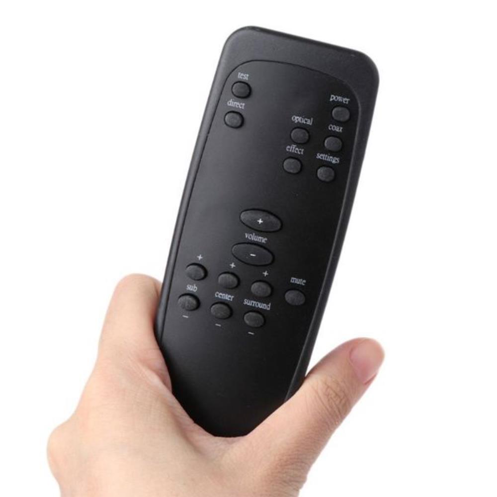 [오늘출발] [호환] 호환 Logitech Z5500 Z-5500 Z5450 Z-5450 Z680 Z-680 컴퓨터 시스템 용 검정색 플라스틱 원격 제어 컨트롤