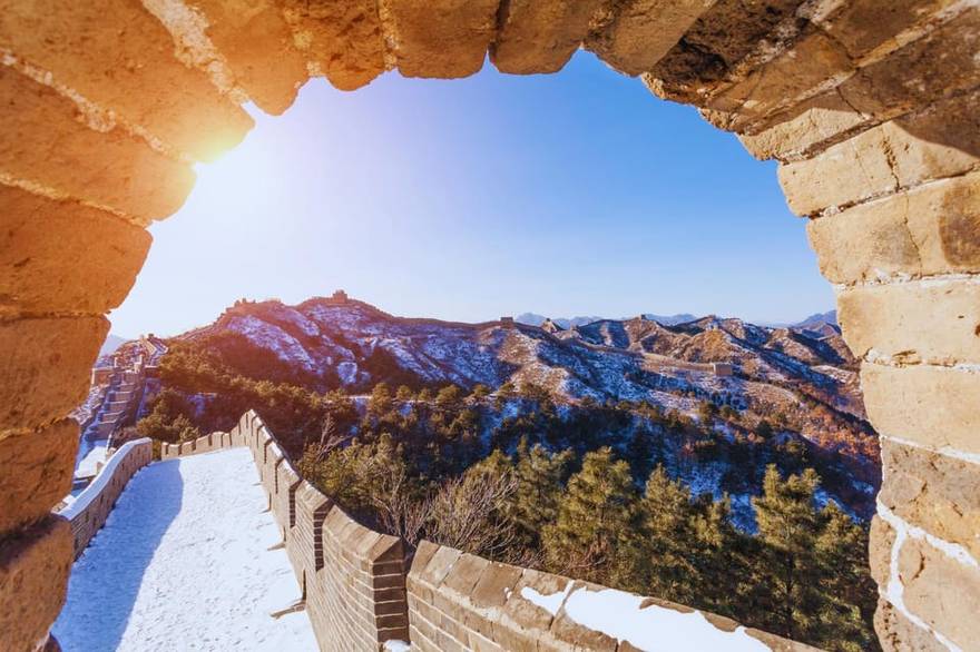 중국 베이징 팔달령 만리장성 입장권  주야간 투어