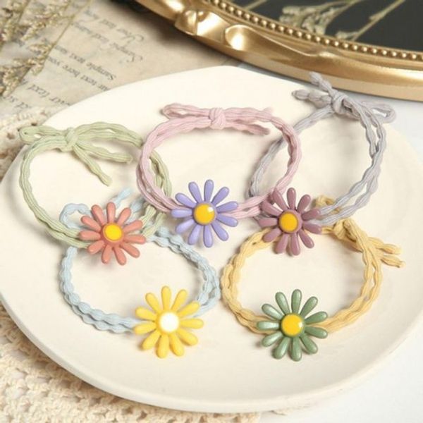 데이지 080JNV65 은은한 추천 머리끈 세트 5개 꾸안꾸 묶음 곱