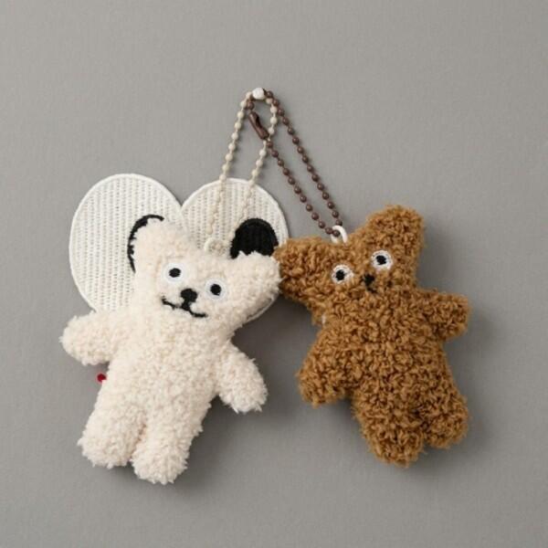 아트박스 아트박스/이룸 미스터빈 키링 웃긴 귀여운 시험 행운 부적 응원