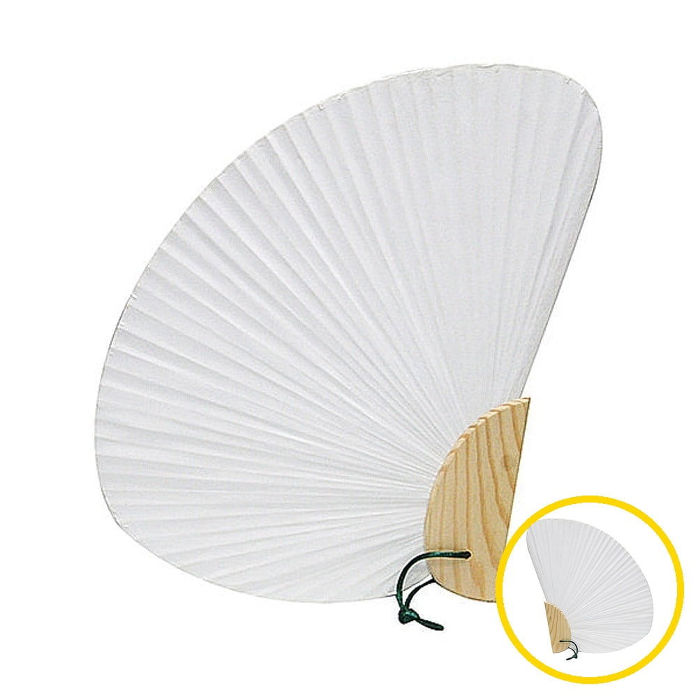 [오늘출발] 모아천일 직접 꾸미는 조개부채 1개 스티커붙이기 어린이만들기 여름부채 부채만들기키트