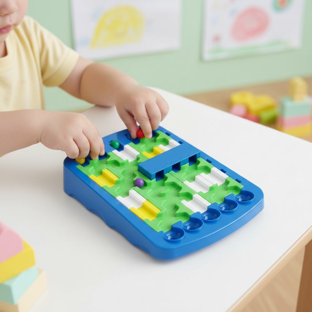 [오늘출발] 캐스B 길만들기 보드게임 사다리게임 두뇌발달 구슬타워 트랙조합 공굴리기 핀볼 미로게임