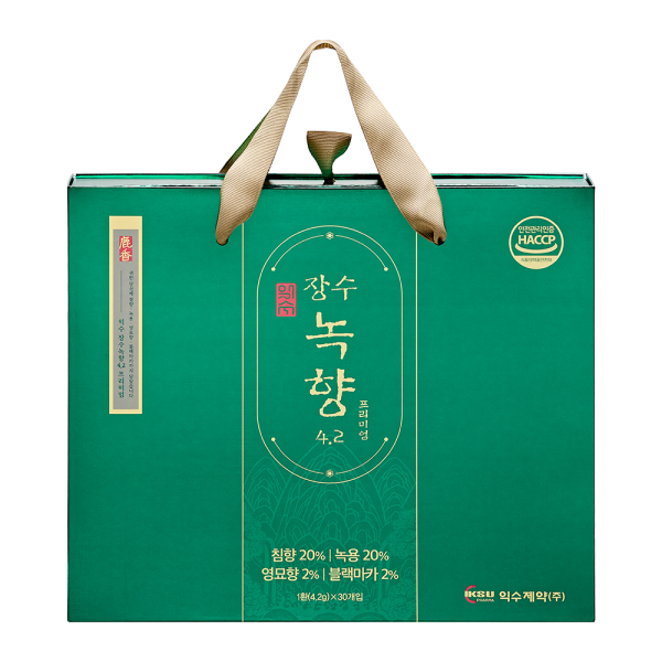 익수 장수녹향 침향 녹용 40% 고함량 1box(4.2g x 30환) 익수제약 남성 인기 1위 침향환
