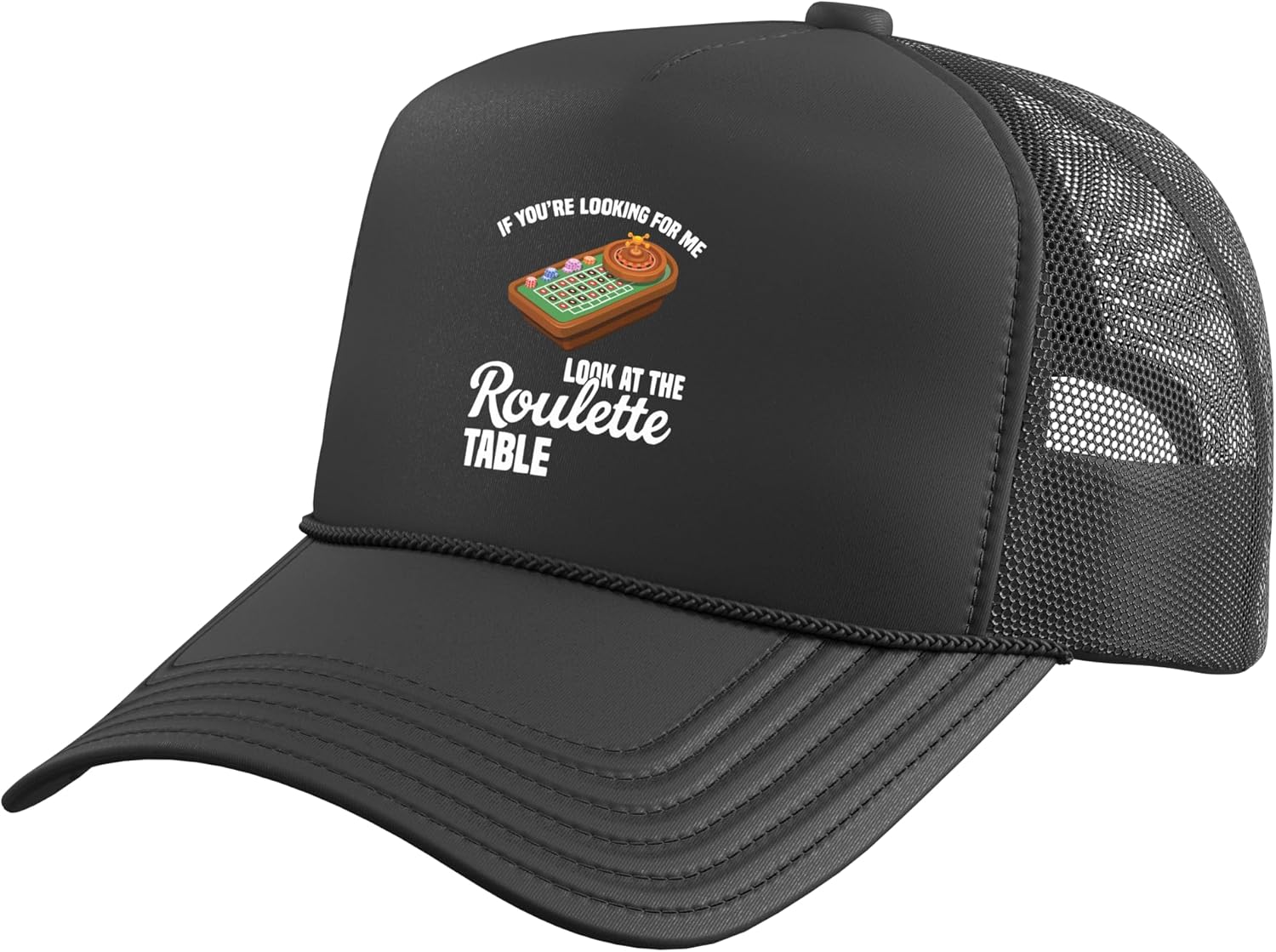 [오늘출발] 룰렛 테이블 갬블러 전략 카지노 플레이어 트럭 운전사 모자와 조절 가능한