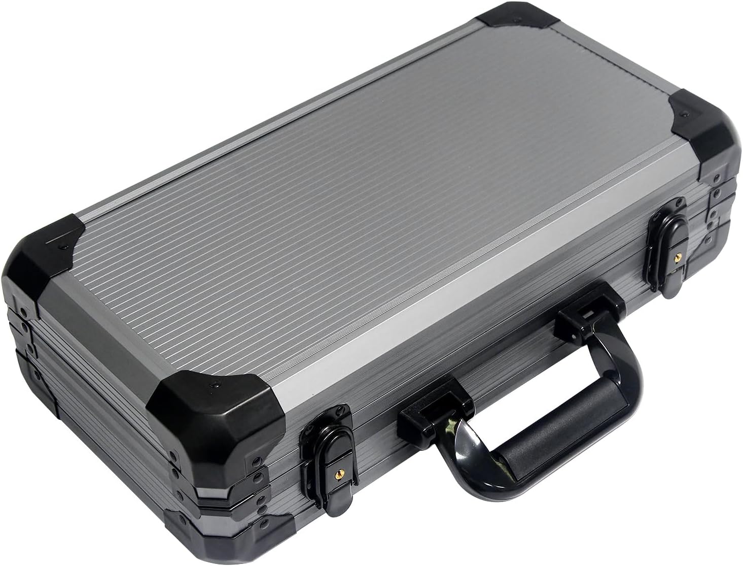 [오늘출발] 300 500PCS 텍사스 홀덤 포커 칩 케이스 칩을 완벽하게 보호하는 고급 휴대용