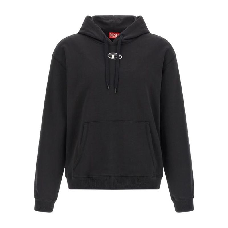 디젤 디젤 긴팔 티셔츠 S 노름 후드 아이오드 스웨트셔츠 블랙 명품직구 관부가