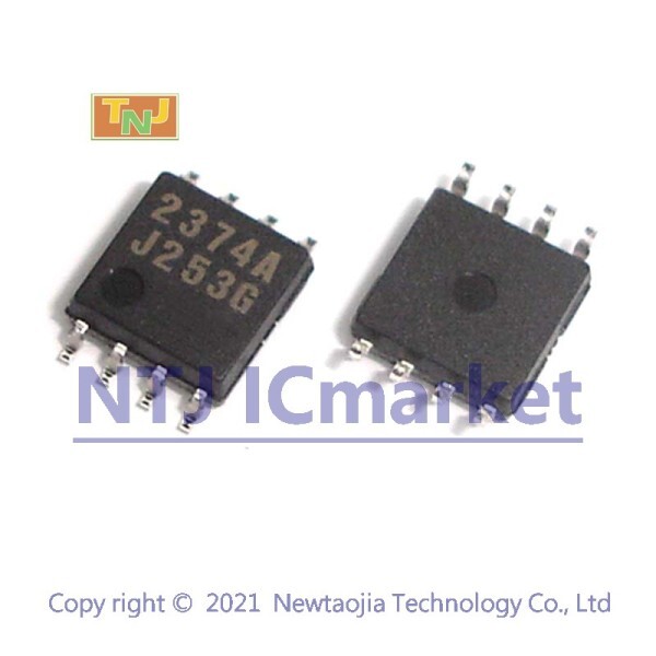 10 PCS NJM2374AM WSOP-8 JRC SMD PWM DC/DC 컨버터 IC