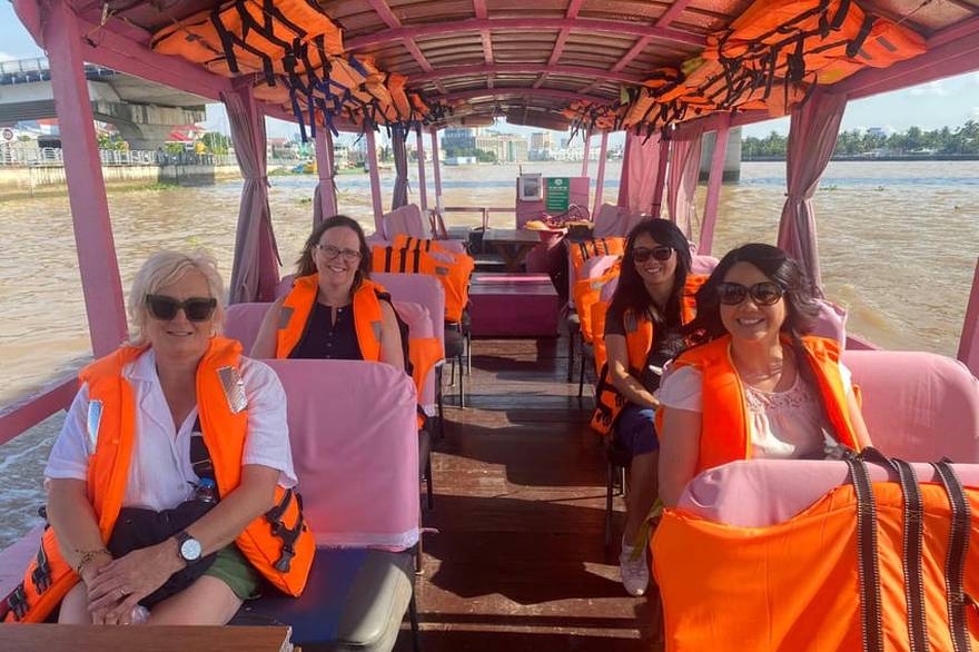 베트남 호치민 카이랑 수상 시장  메콩 델타 프라이빗 투어