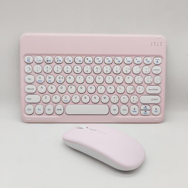 [오늘출발] 스페인어 블루투스 키보드 iPad Pro 용 10 인치 무료 마우스 공기 자석 키패드 미니 휴대용 PC 태블릿 무선