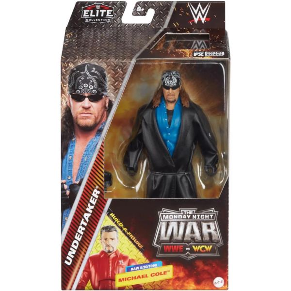 [해외] WWE 월요일 밤 전쟁 엘리트 컬렉션 언더테이커 액션 피규어 및 액세서리 6인치 수집 세트 3037564