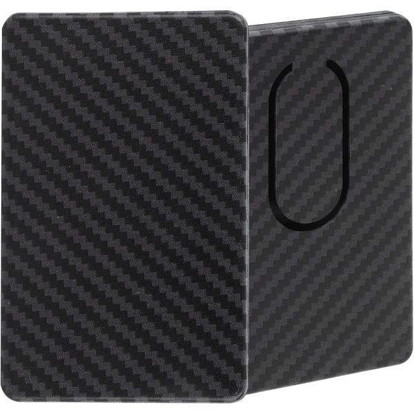 11222078 선물 지갑 지폐 남자 머니클립 포켓 얇은 탄소섬유 패턴 현금과 카드 수납 수컷 온 프로시드 익스