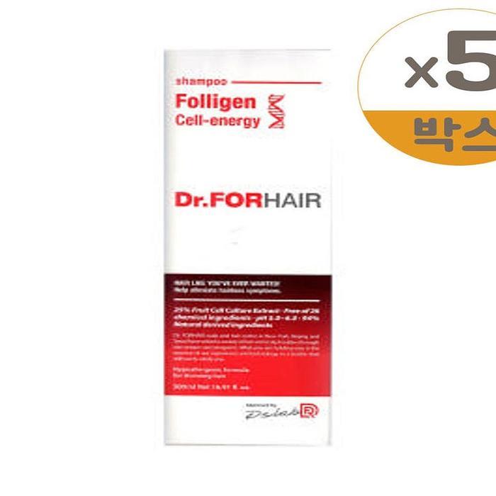 닥터포헤어 폴리젠 셀 에너지 샴푸 500ml 5개(SH)