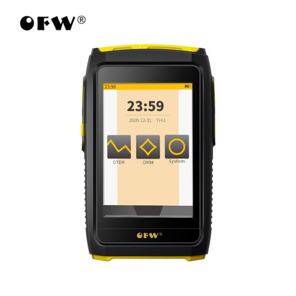 [오늘출발] OFW MINi OTDR 활성  라이브 테스트 1550nm 20dB 반사계 터치 스크린 VFL OLS OPM FWT-100